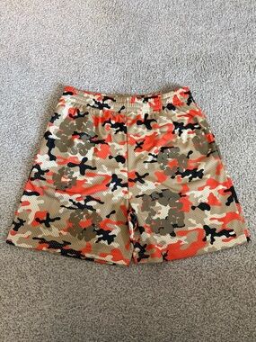 Denim Tears Wreath Camo Shorts Brown/Orange Size XL  BNWT